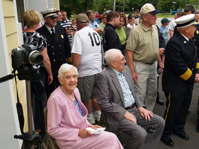 OPEN HOUSE  5/31/2009  Life Member  (67 years) Paul Lawton and his wife Mary.